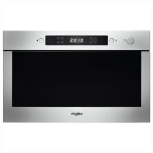 WHIRLPOOL BUILT IN MICROWAVE SILVER 22L AMW423IX