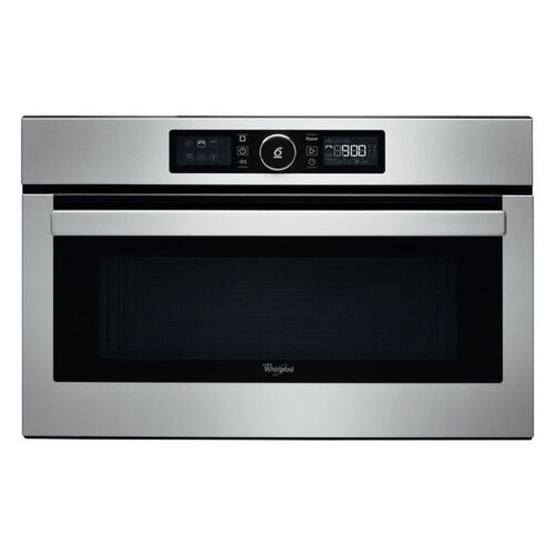 WHIRLPOOL BUILT IN MICROWAVE SILVER 31L AMW730IX