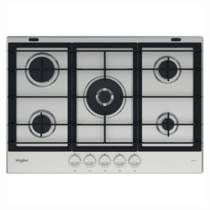 WHIRLPOOL BUILT IN HOB 75CM SILVER SAFETY GMWL728IXL