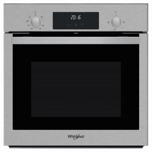 WHIRLPOOL BUILT IN OVEN 60CM SILVER 62L OSAY3G3FIX