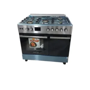 GENERALGOLD COOKER 5 BURNERS SILVER BRASS SC9000ST