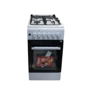 KUMTEL COOKER 4 BURNERS WHITE LF55GG40WH