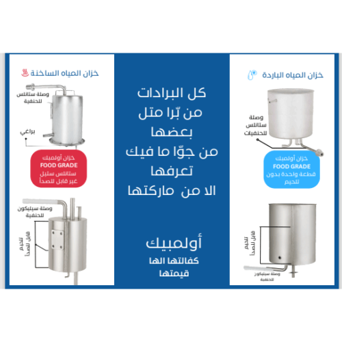 OLIMPIC WATER DISPENSER WHITE WITH CABINET OLW-40WSD - Image 2